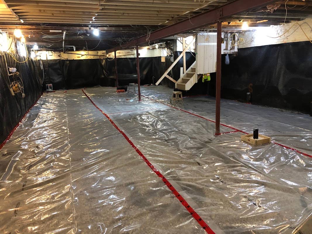24/7 Pros Inc.: concrete work photographed at the business
