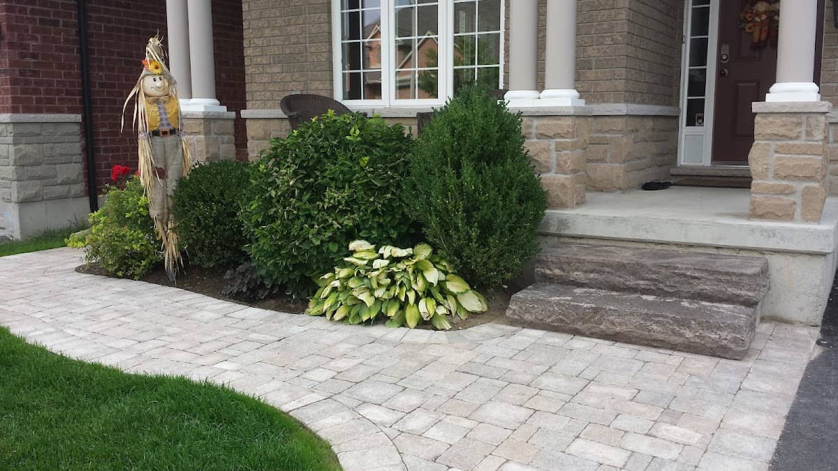 A Cosmos Concrete & Paving Ltd: concrete work photographed at the business