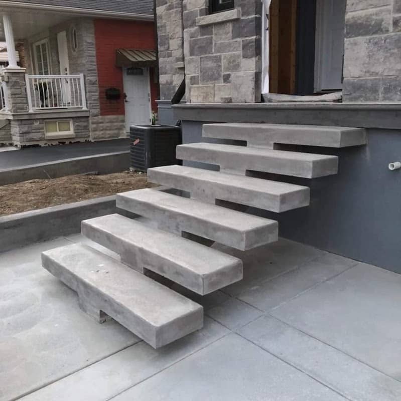 Alderwood Contracting: further concrete work photographed at the business, 2 of 3