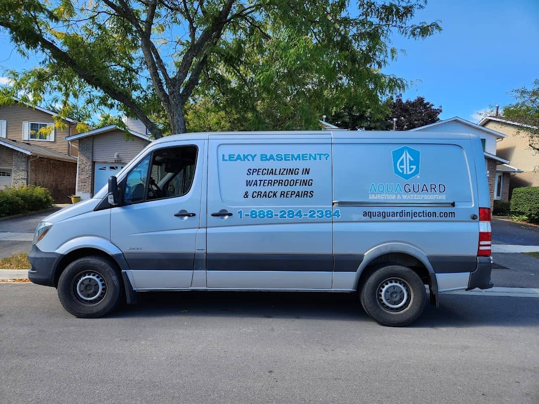 Foundations & Underpinning in Oakville, photographed at AquaGuard Injection & Waterproofing