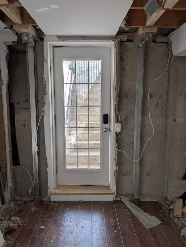 Basement Systems Toronto: further concrete work photographed at the business, 3 of 4