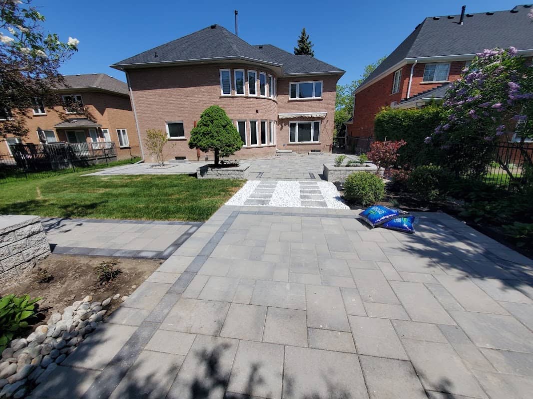 Best Link Paving Ltd.: concrete work photographed at the business