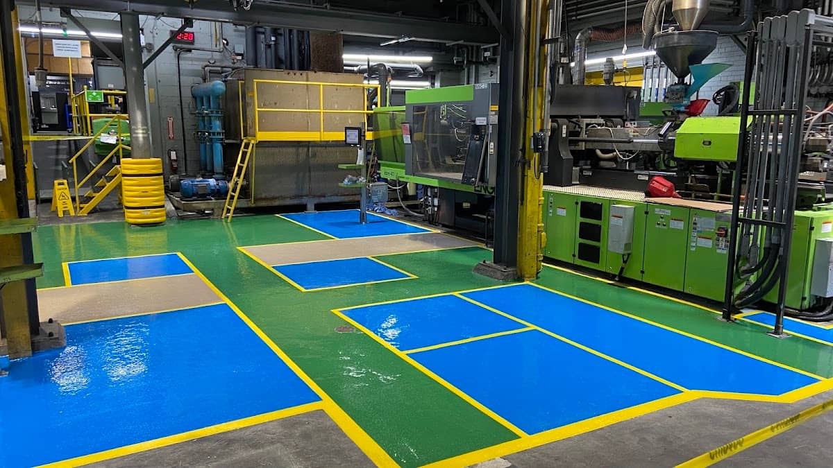 Polished Concrete & Epoxy Floors in Lawrence Park, photographed at Epoxyguys