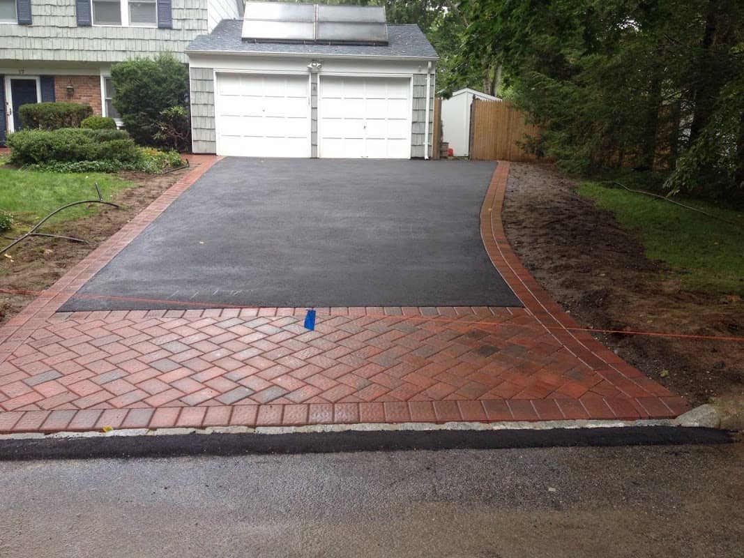 Concrete work photographed at Expert Paving