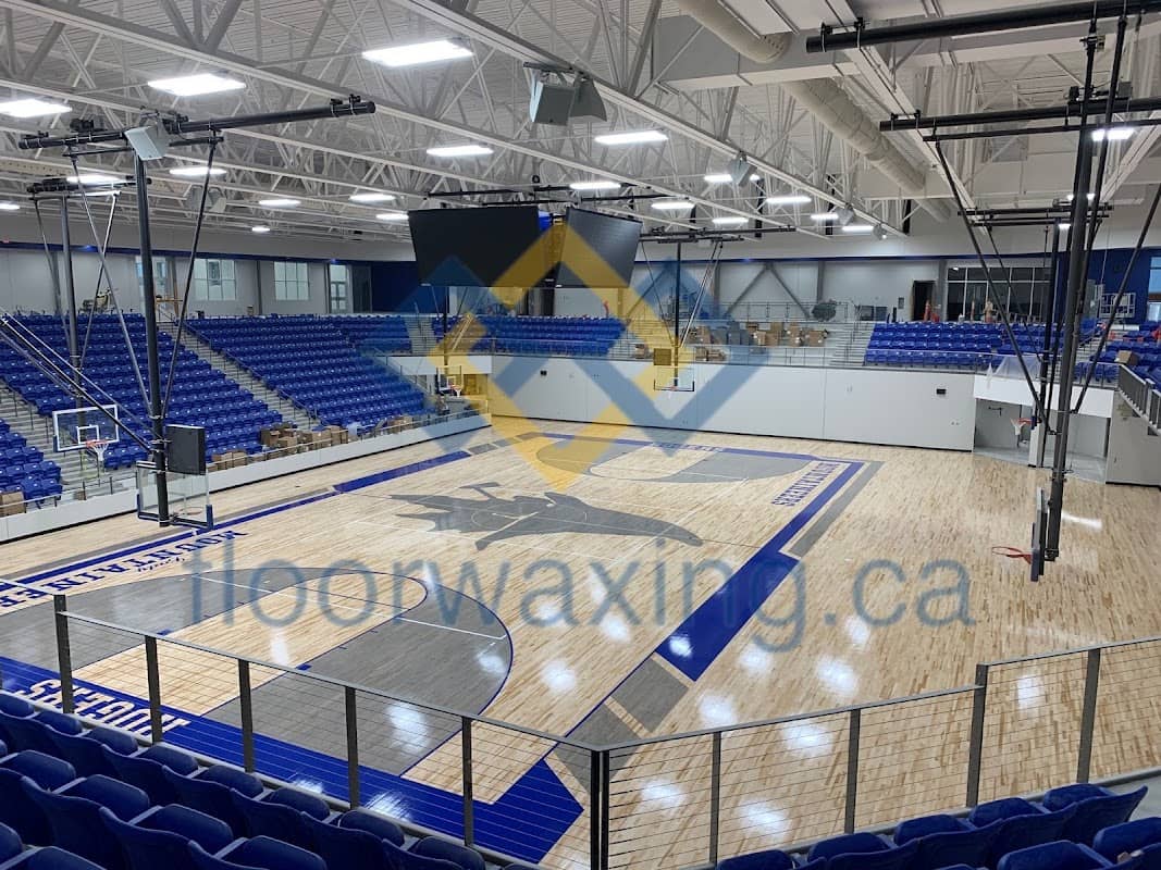 Floorwaxing.ca Hamilton Basketball Gym Courts, Sport Courts, Floor Strip and Wax, Polishing Concrete Epoxy Refinishing photo 2