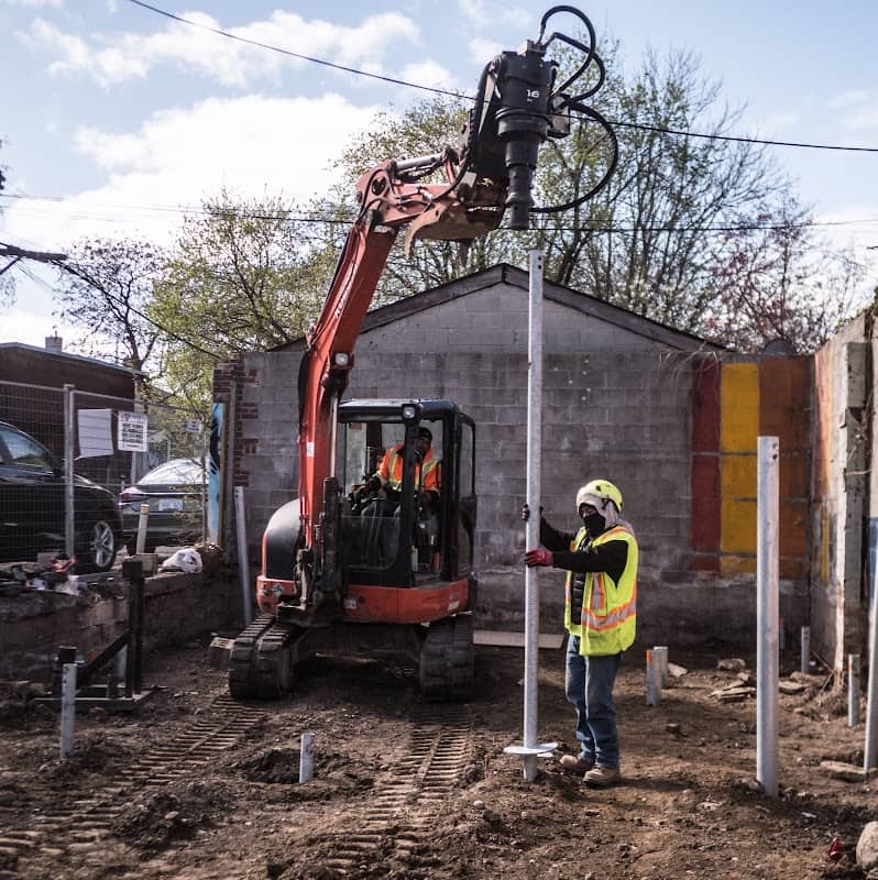 GAMCON Helical Piles & Waterproofing: concrete work photographed at the business
