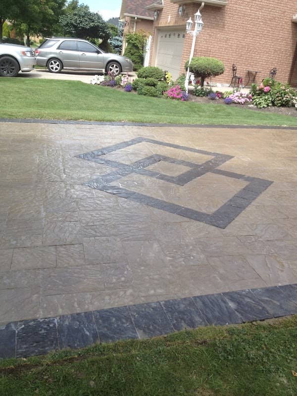 J.M.C.Concrete & Interlocking ltd.: concrete work photographed at the business