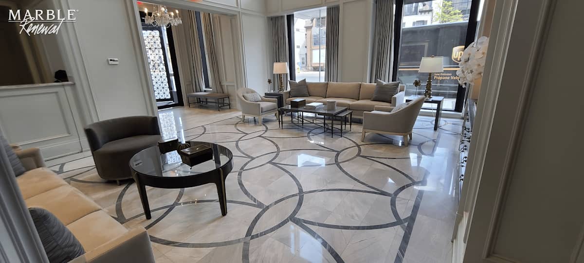 Marble Renewal: concrete work photographed at the business, 4 of 4