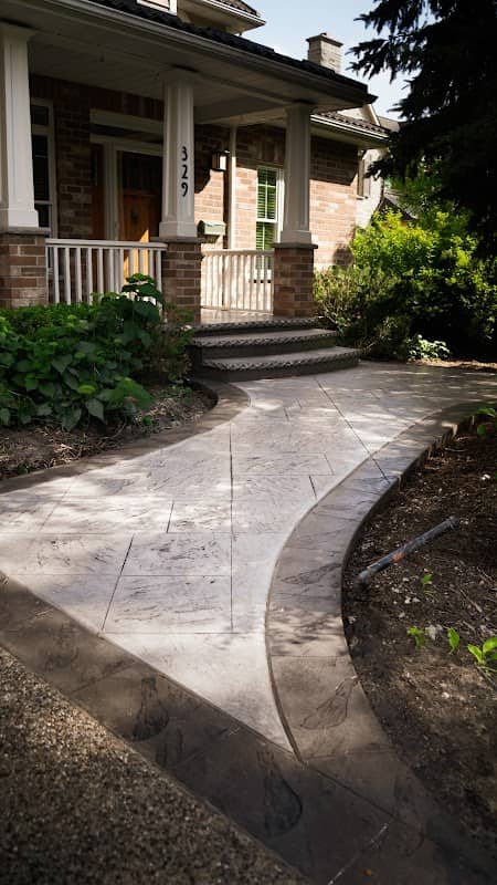 Massey Stone Concrete Inc: concrete work photographed at the business, 4 of 4