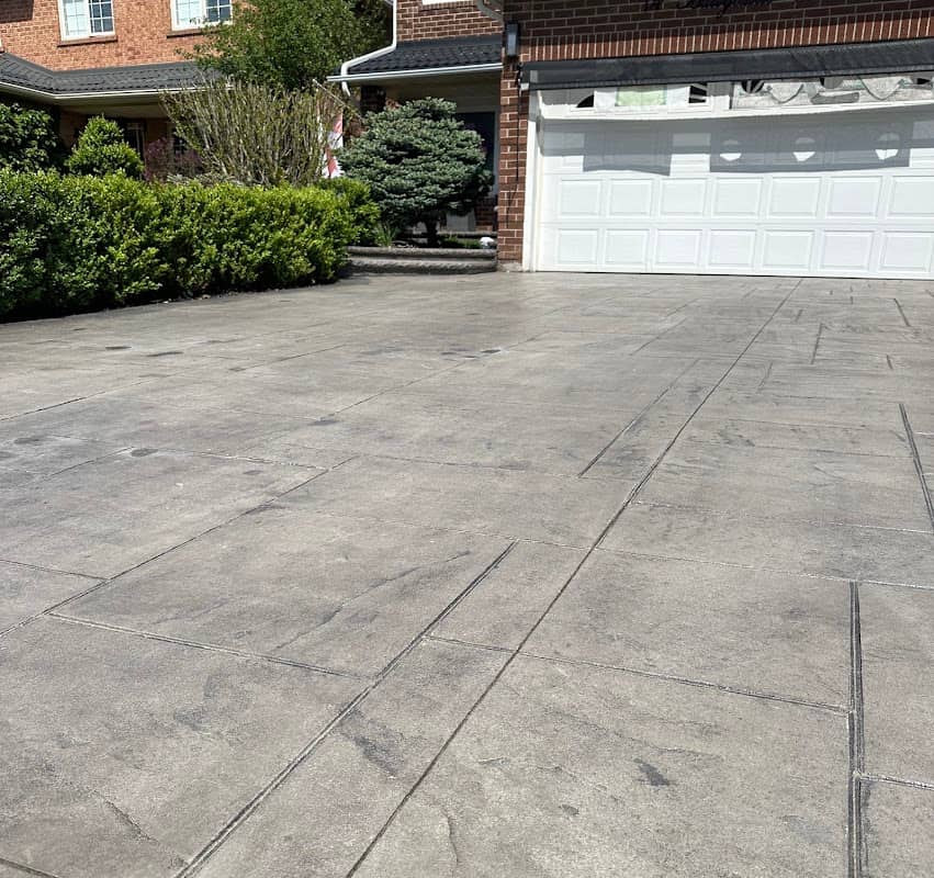 Patterned Concrete Mississauga Inc.: concrete work photographed at the business