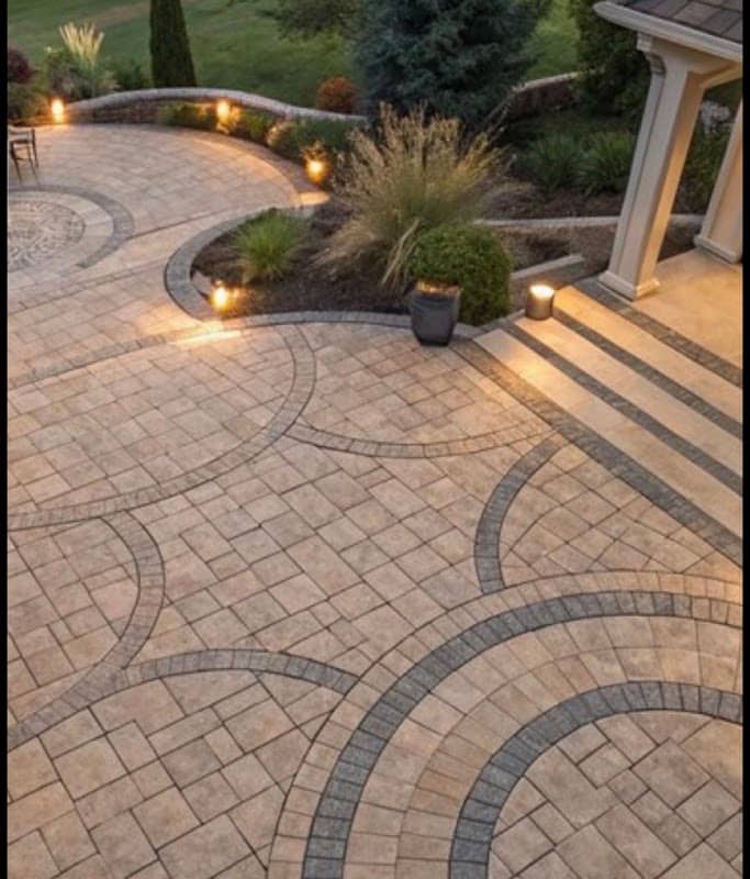 Pramid construction: concrete work photographed at the business