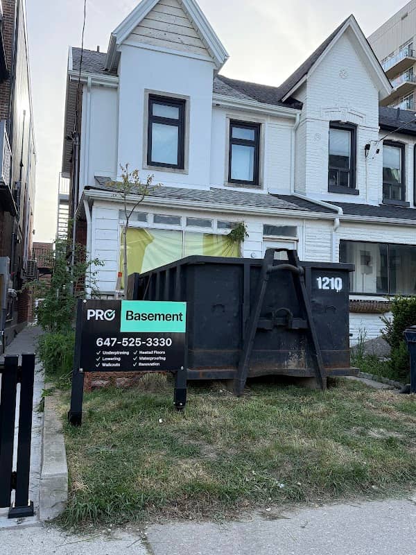 PRO Basement - Lowering Underpinning & Waterproofing Toronto