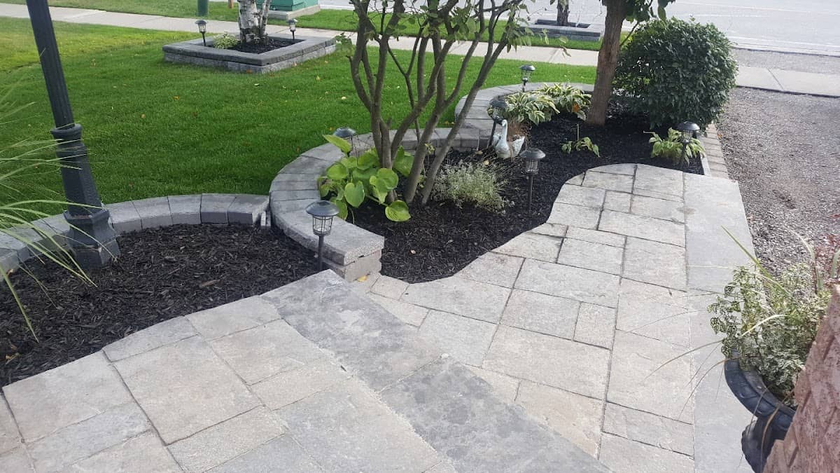 Red Oak Landscape Contractors Inc: concrete work photographed at the business, 3 of 4