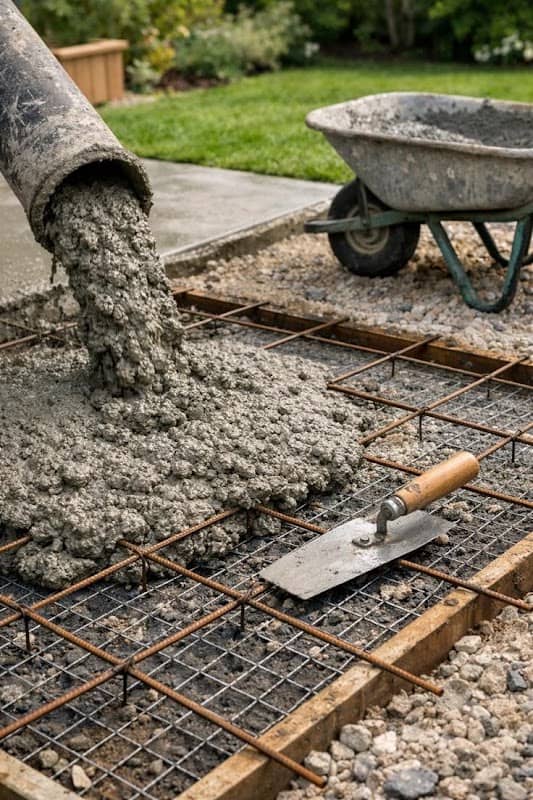 Rock solid concrete and aggregate photo 3