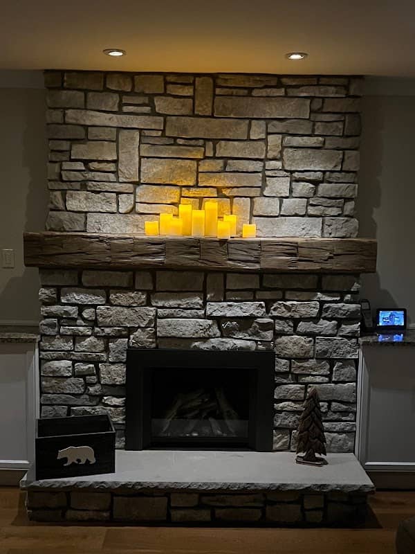 Rock Stone Masonry: concrete work photographed at the business