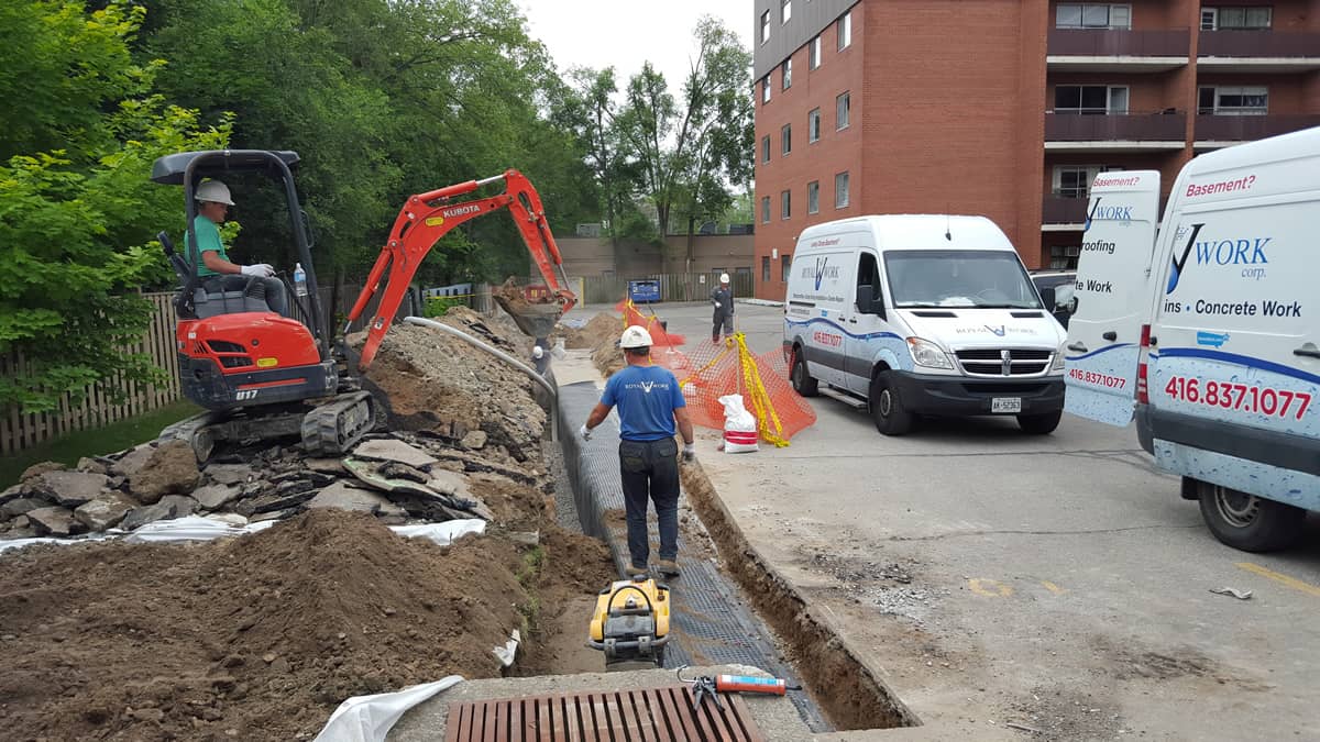 Royal Work Basement Waterproofing Brampton