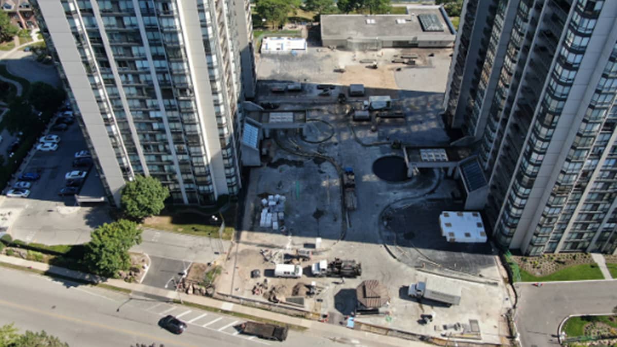Smid Construction: concrete work photographed at the business
