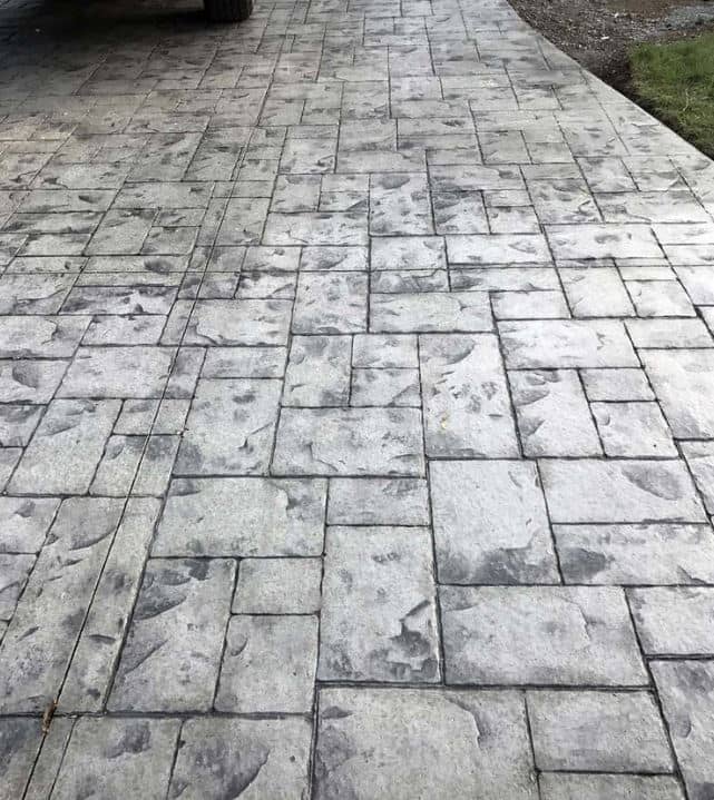 Stamped Concrete Mississauga: concrete work photographed at the business