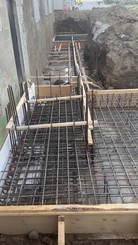 Stone Contractors Group Inc.: concrete work photographed at the business, 2 of 3