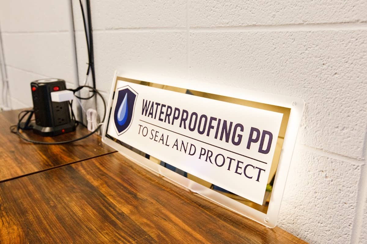 Waterproofing PD: further concrete work photographed at the business, 3 of 4